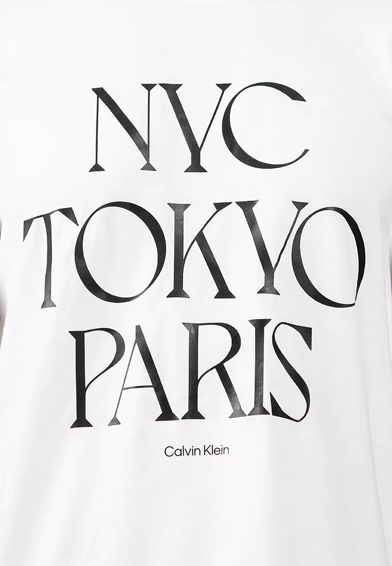 City 印花T恤 - Calvin Klein Jeans