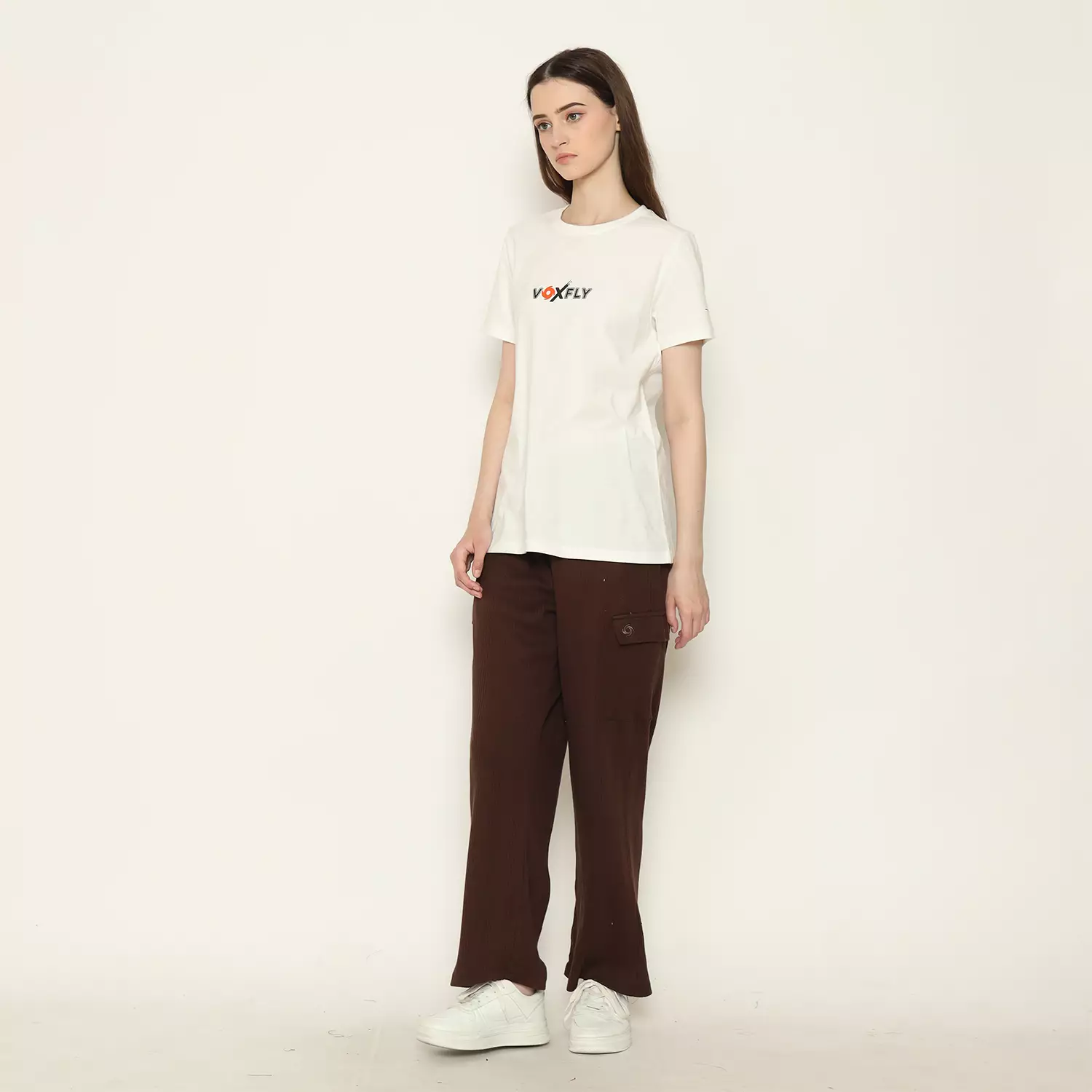 Voxfly Kaos Lengan Pendek Wanita Aly Ladies Tee Planet Surf