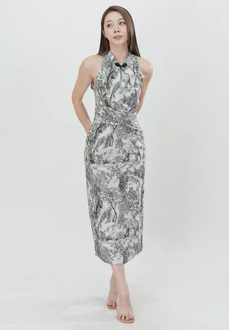 Cheongsam dinner dress hotsell