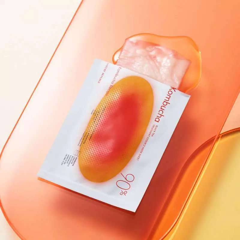 NATURE REPUBLIC [BUY 3] Kombucha Black Tea The First Essence Mask Sheet