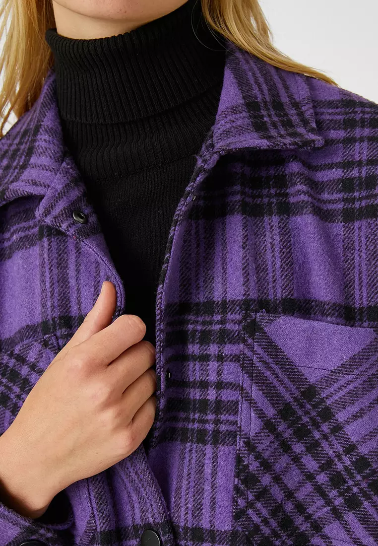 Checked Pocket Shacket