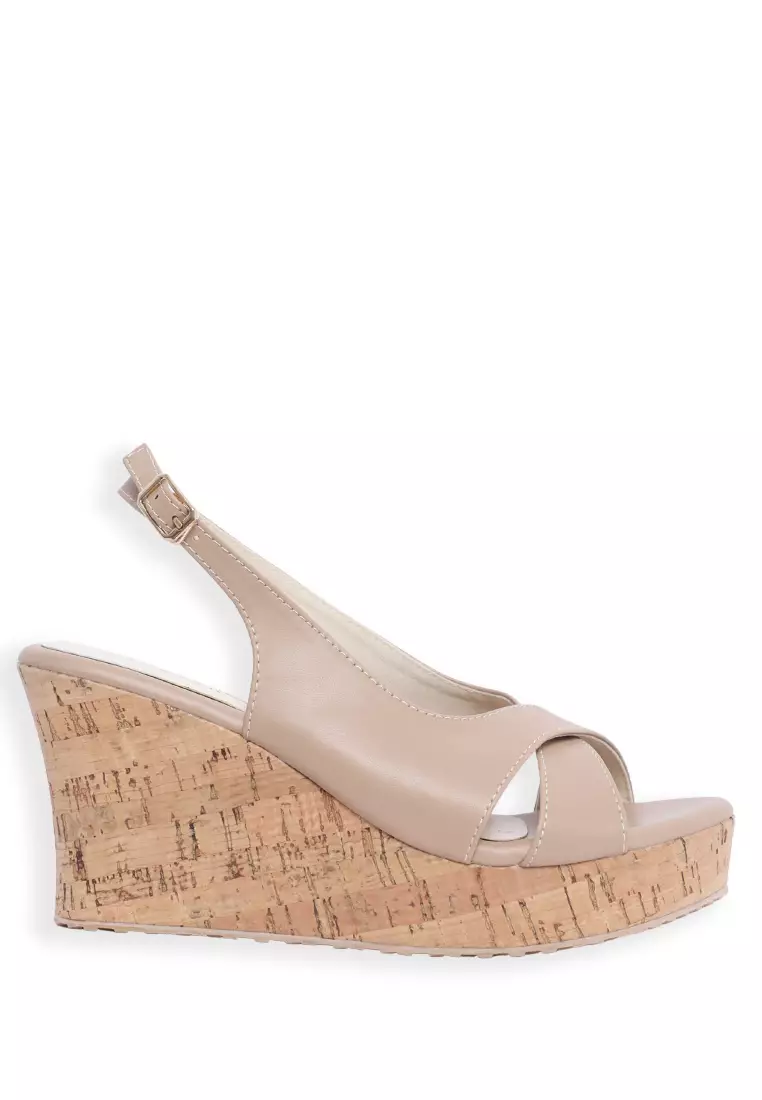 Jual Cavasso Pamela Wedges Original 2026 | ZALORA Ind…