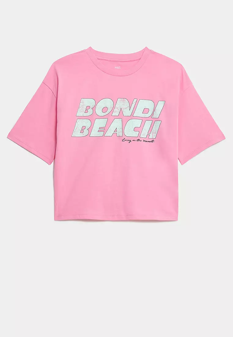 Pure Cotton Graphic T-Shirt