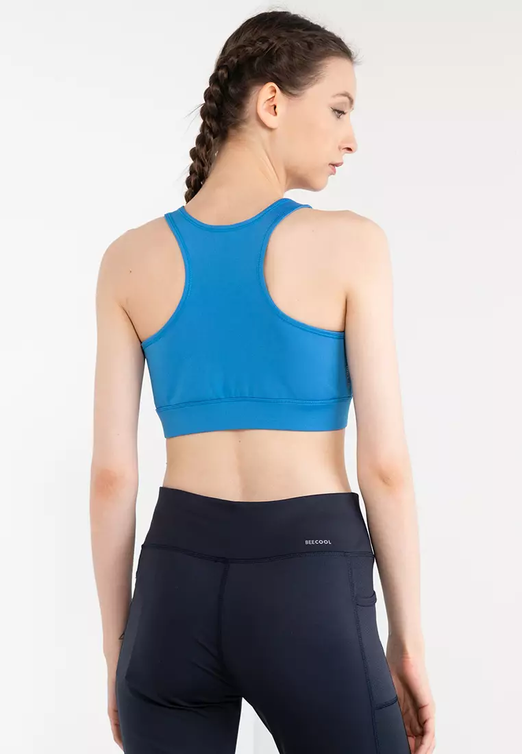 Gymshark Ruched Sports Bra Blue - $20 (33% Off Retail) - From