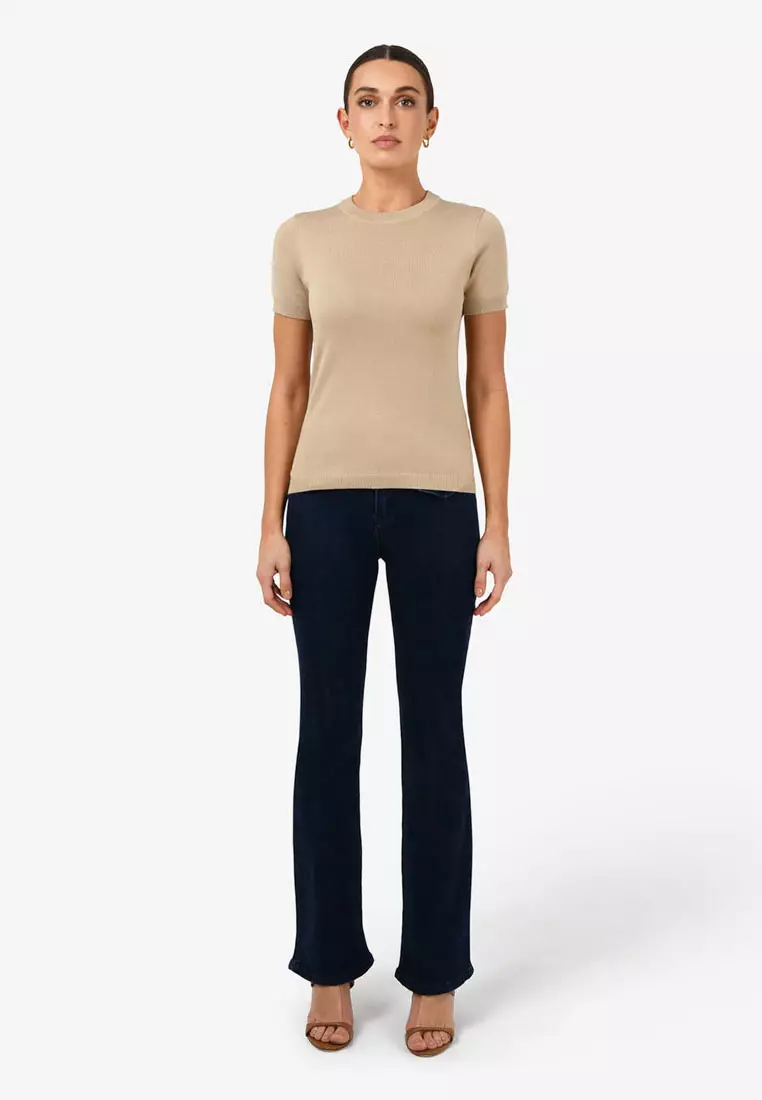 Catherine Short Sleeve Knit