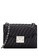 MICHAEL KORS black Michael Kors Rose Medium Quilted Shoulder Bag - Black(Silver Logo) 05D3FAC8B80666GS_1