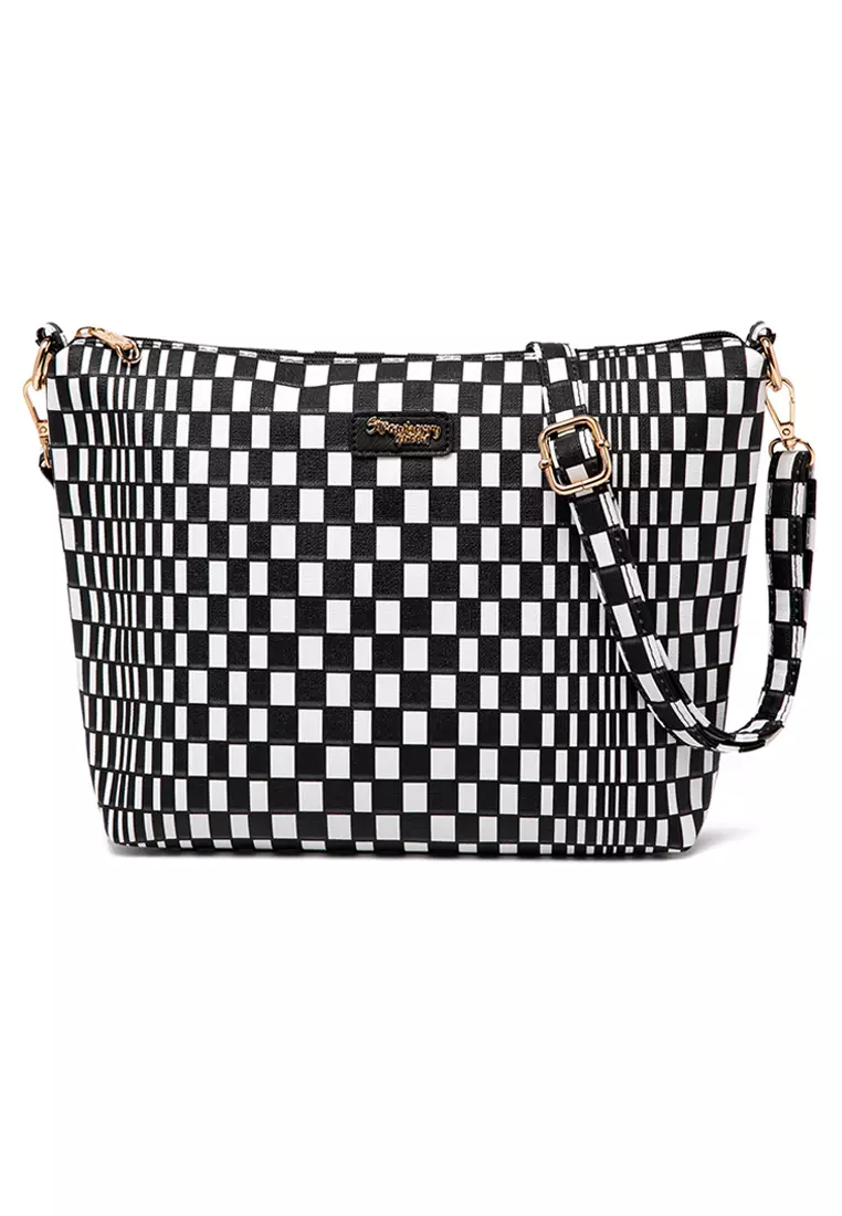 Flamingo top sling bag