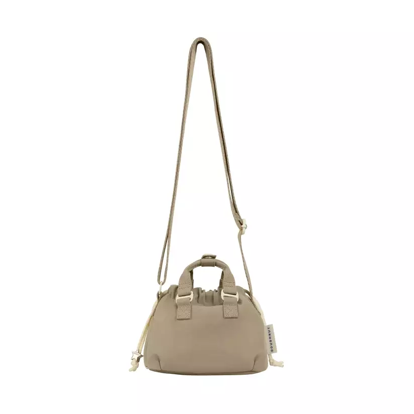 Doughnut Gossamer Tiny Minorstones Series Crossbody Bag Beige Tas Selempang D475MNS-0011-F