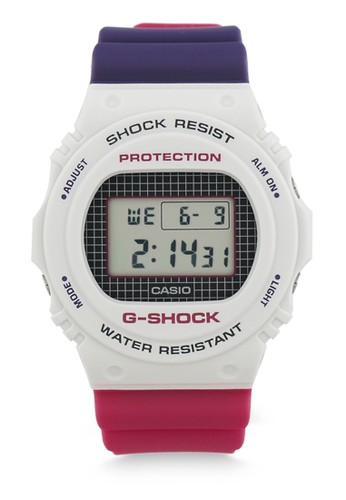 Jual G Shock G Shock Digital Dw 5700thb 7dr White Original Zalora Indonesia