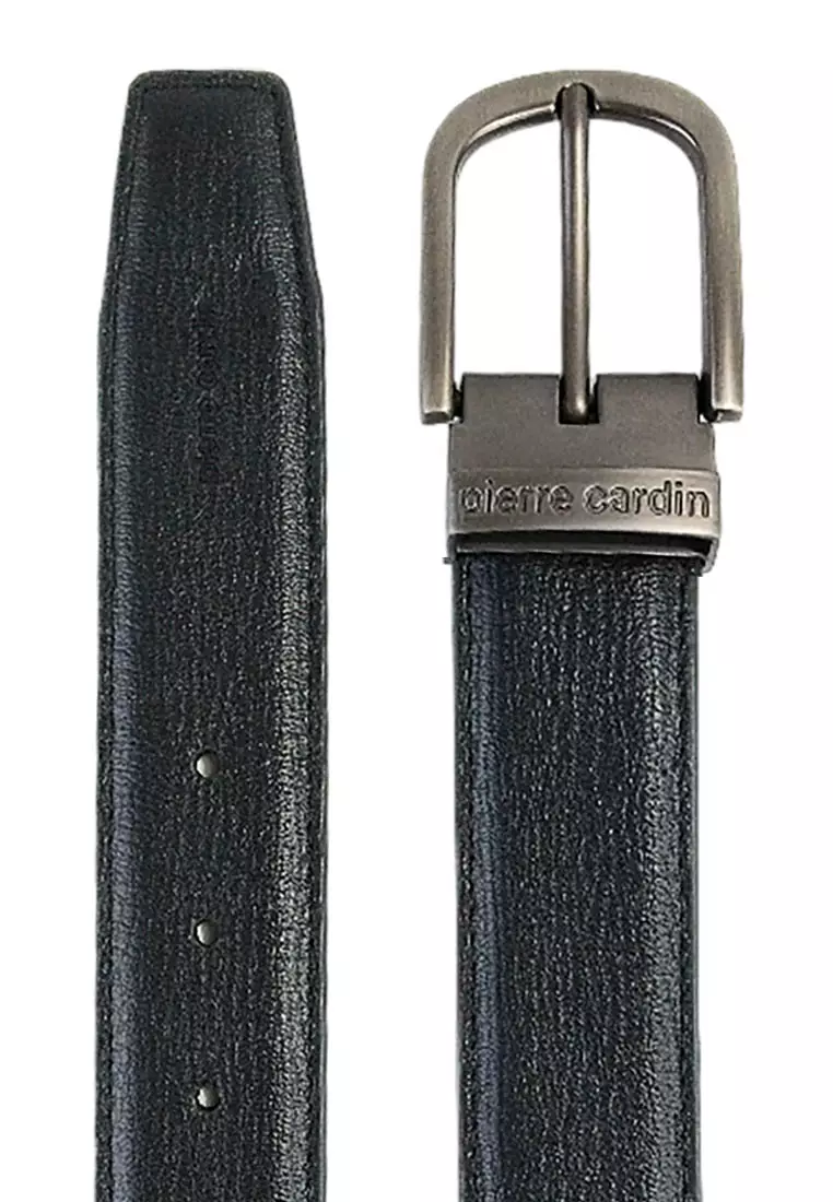 Pierre Cardin Ikat Pinggang Pria Kulit Sabuk Type Pin