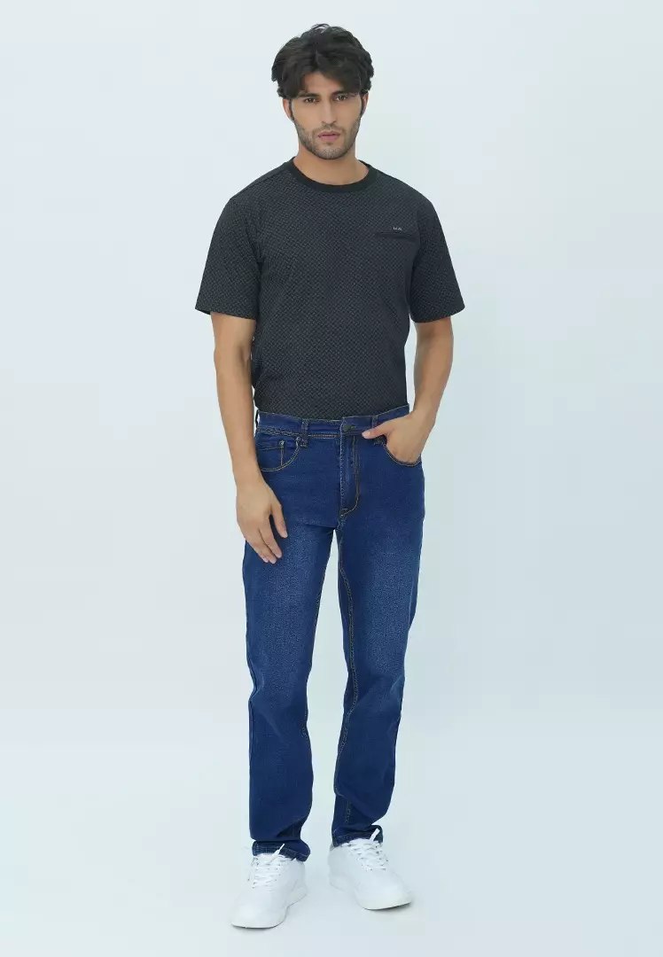 LGS - Celana Denim - Jeans - Perfect Fit - Soft Washed - Biru - JPF.575.PS106.A683.C