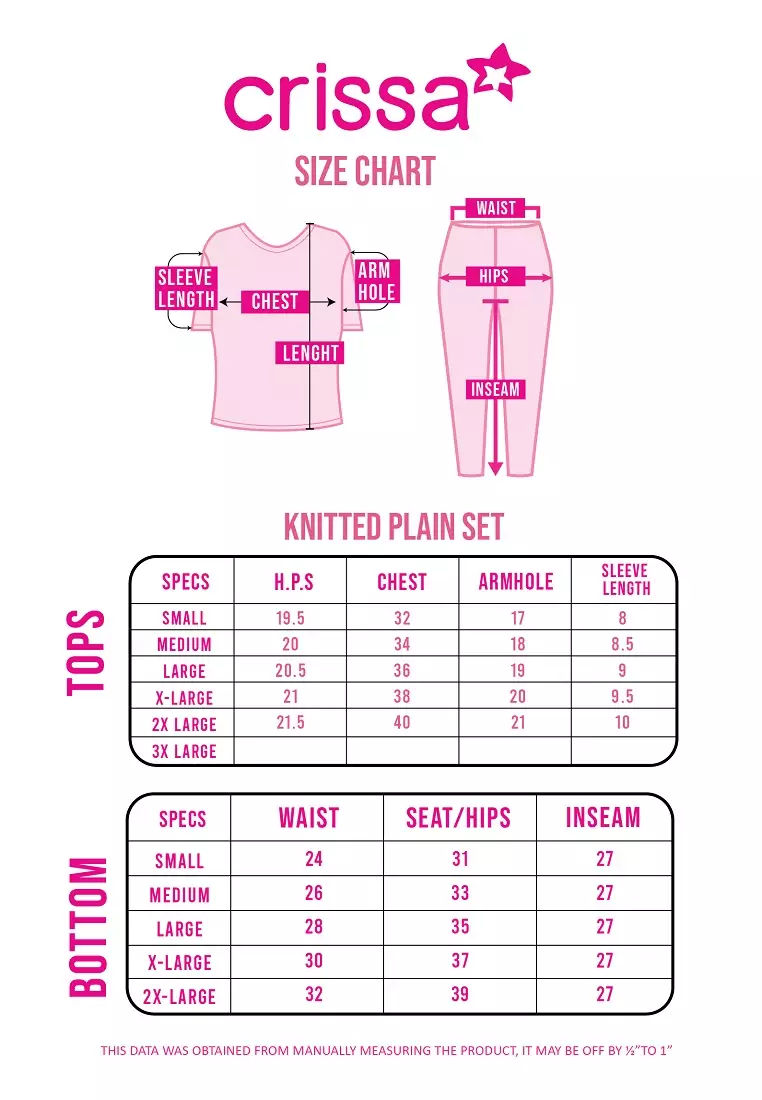 Plain Knitted Short Sleeves