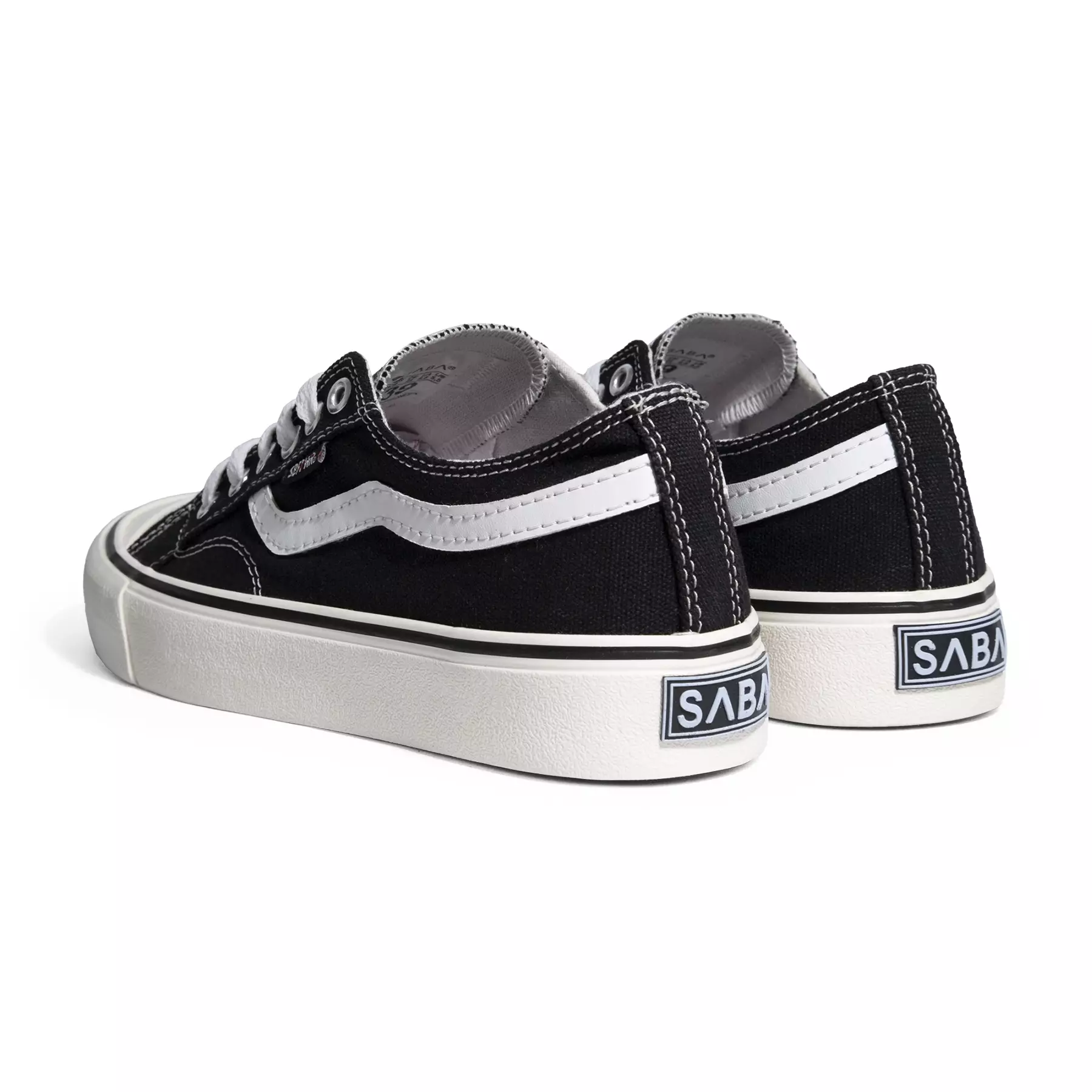 SABA Veloz Black White Classic - Sepatu Sneakers Casual Pria Wanita