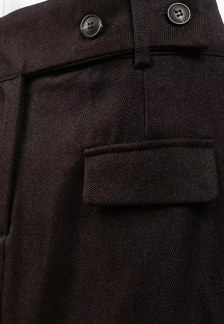 High Waist Short Skirt