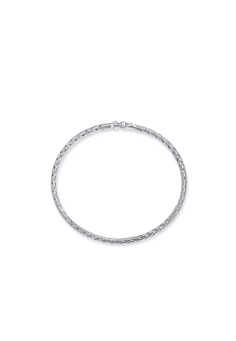 White gold bangle womens cheap