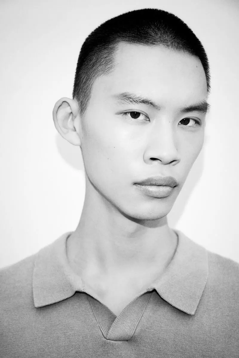 Loose Fit Knitted polo shirt