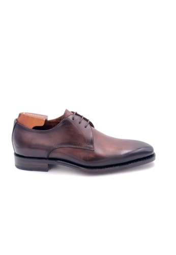 Giorostan brown Men Formal Derby Shoes 58CEASHAD1E568GS_1