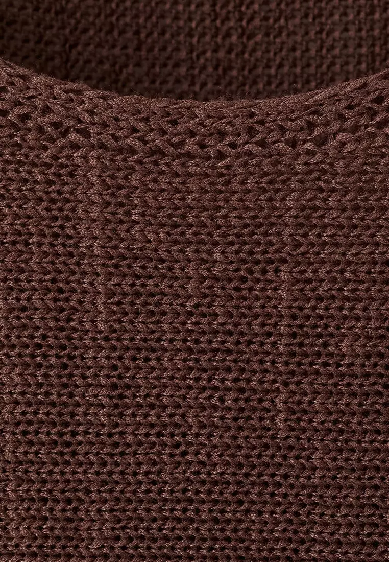 Long-Sleeves Knitted Sweater