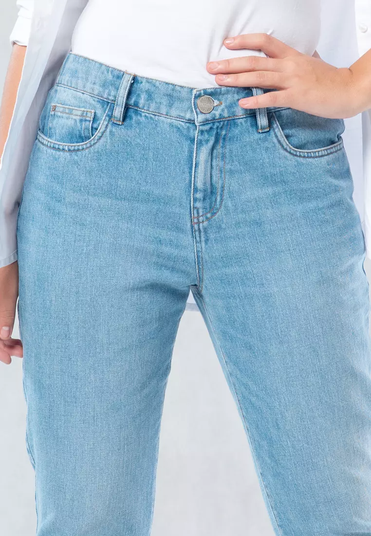 Zunita Blue Boyfriend Denim