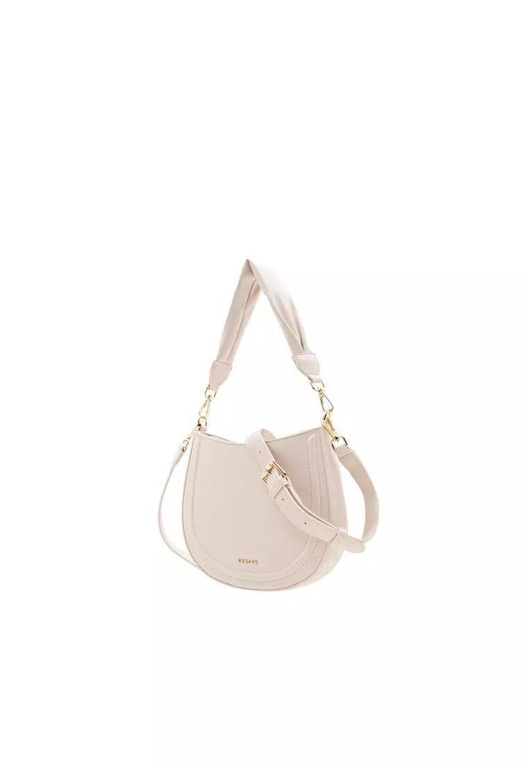 Tracey Half Moon Cushion Strap Shoulder Bag