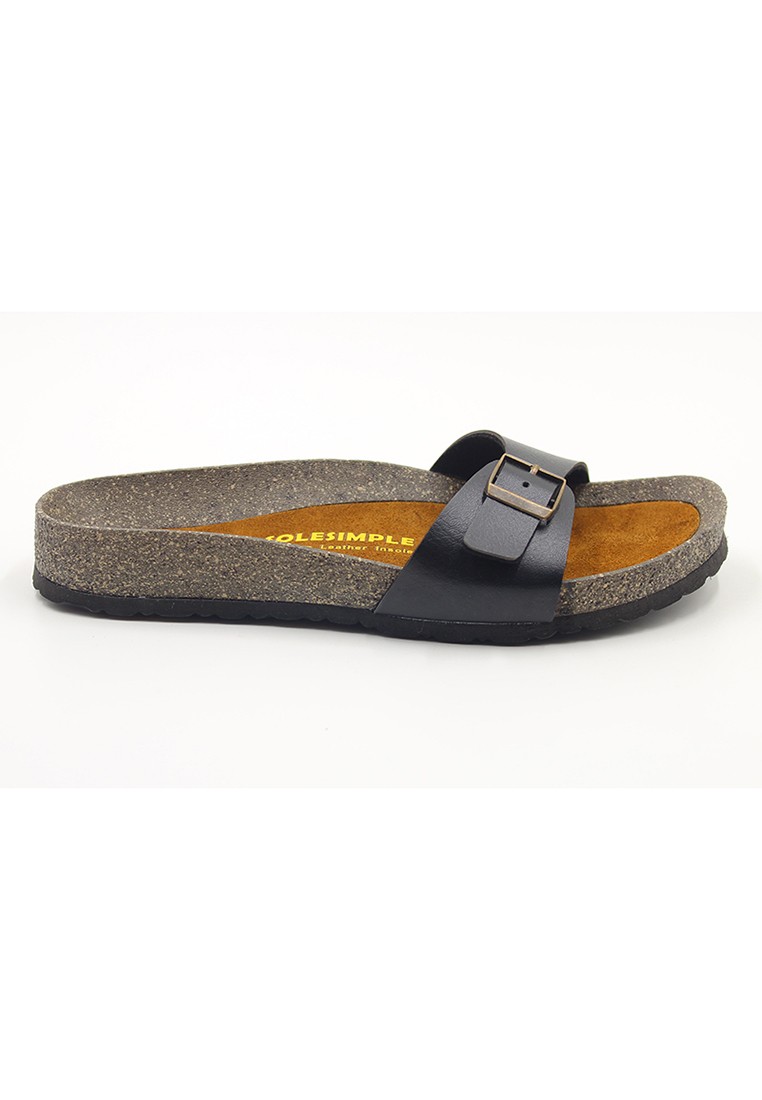 Lyon - Black Sandals & Flip Flops & Slipper