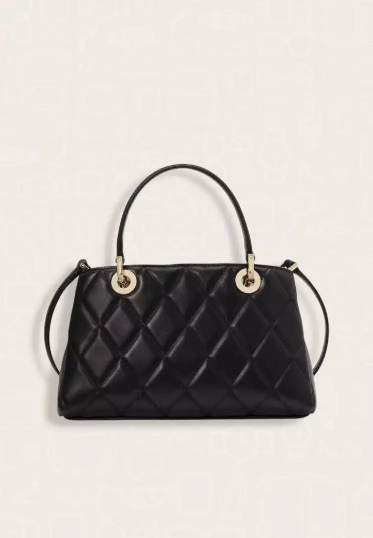 Kate Spade Carey Small Quilted Sullivan Satchel Black