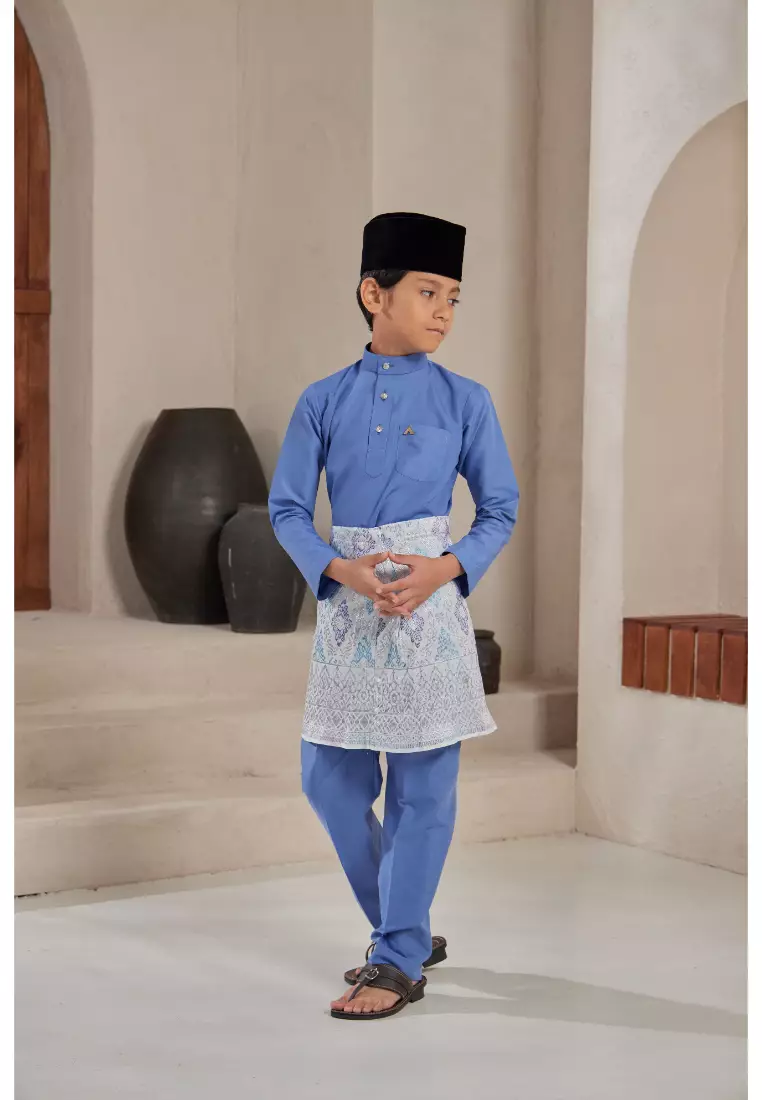 Baju Melayu Moden Cekak Musang for Kids
