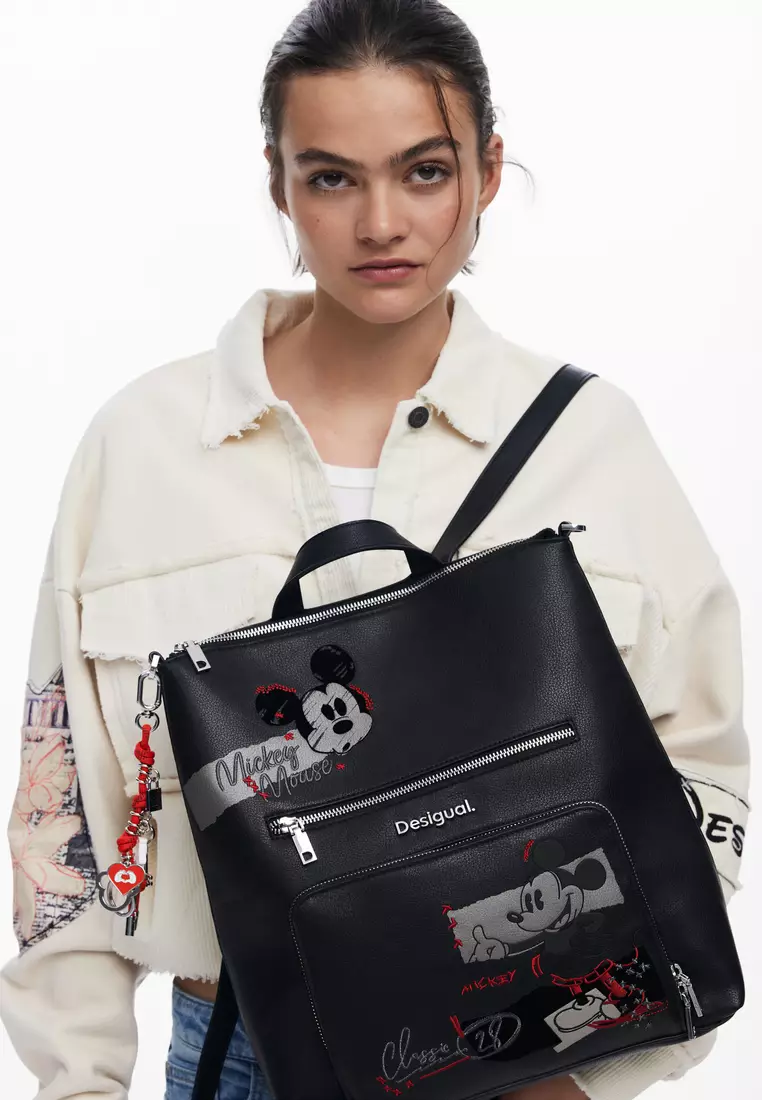 Medium Mickey™ faux leather backpack