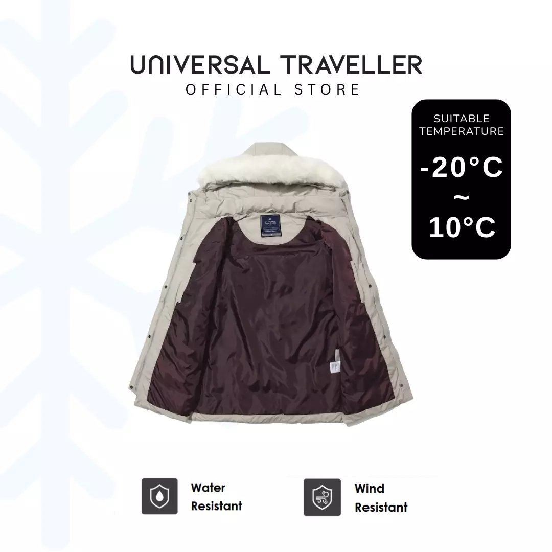 Universal Traveller FAUX FUR TRIMMED DOWN JACKET DJW24023