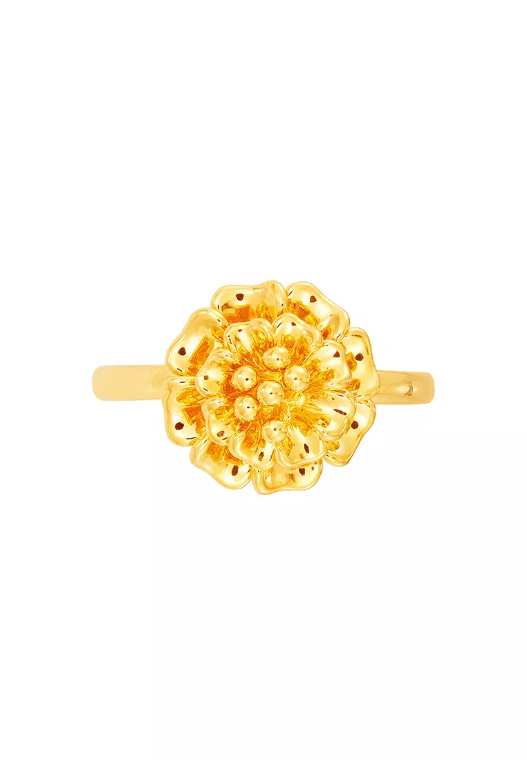 HABIB 999/24K Yellow Gold Ring R9ABN0124