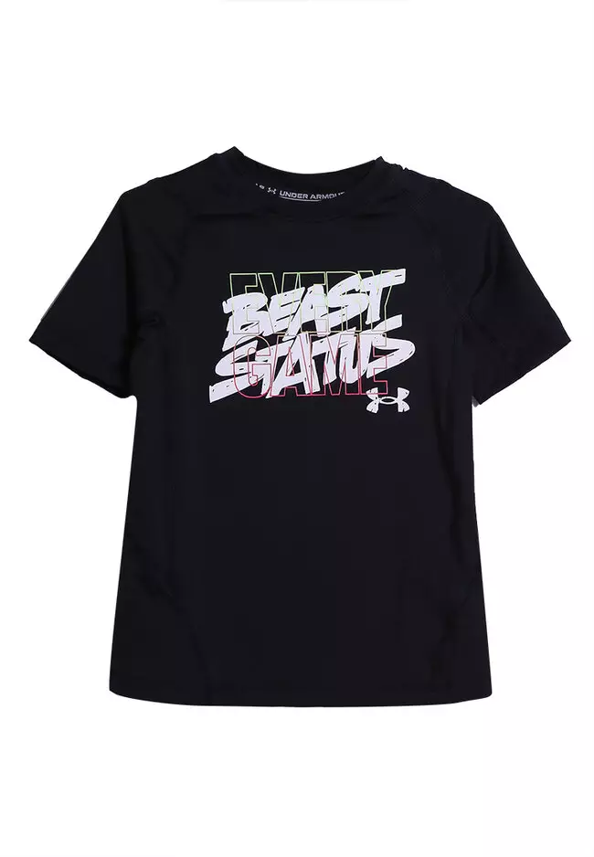 Under armour boys heatgear armour short sleeve fitted shirt online