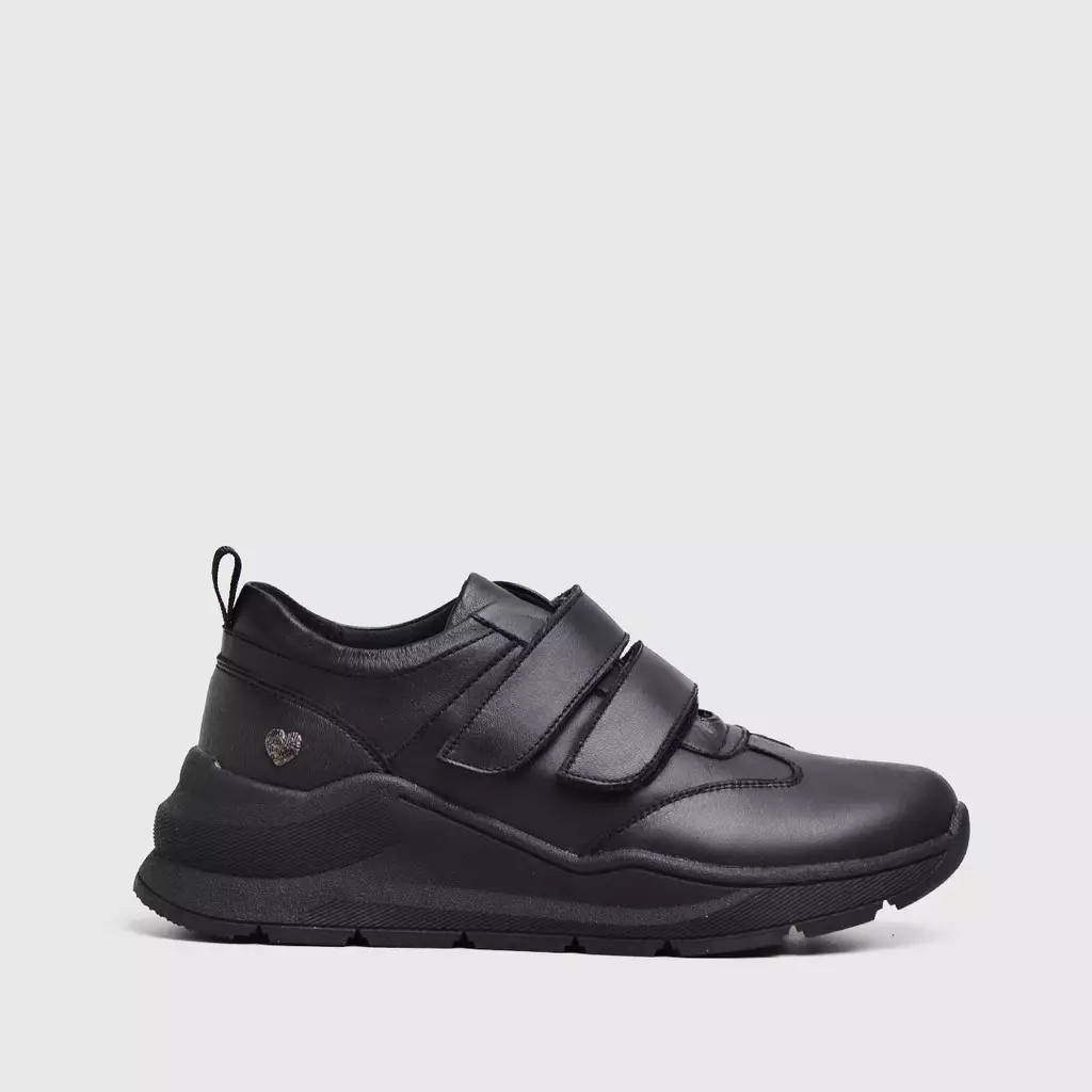 Amelia Sneakers Genuine Leather Black