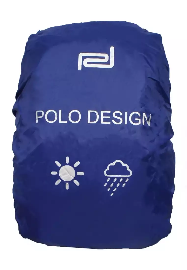 Polo Design Backpack 9052-06 Blue + Sling bag 819-06 Blue