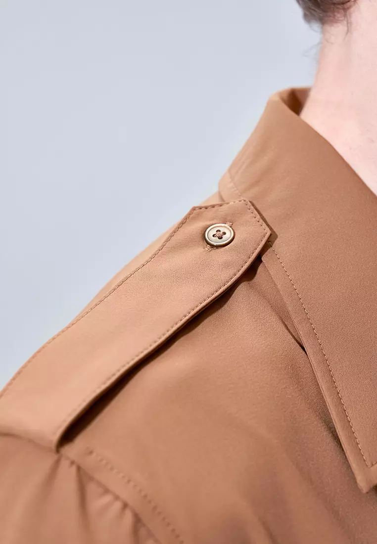 Khaki Military Shirt