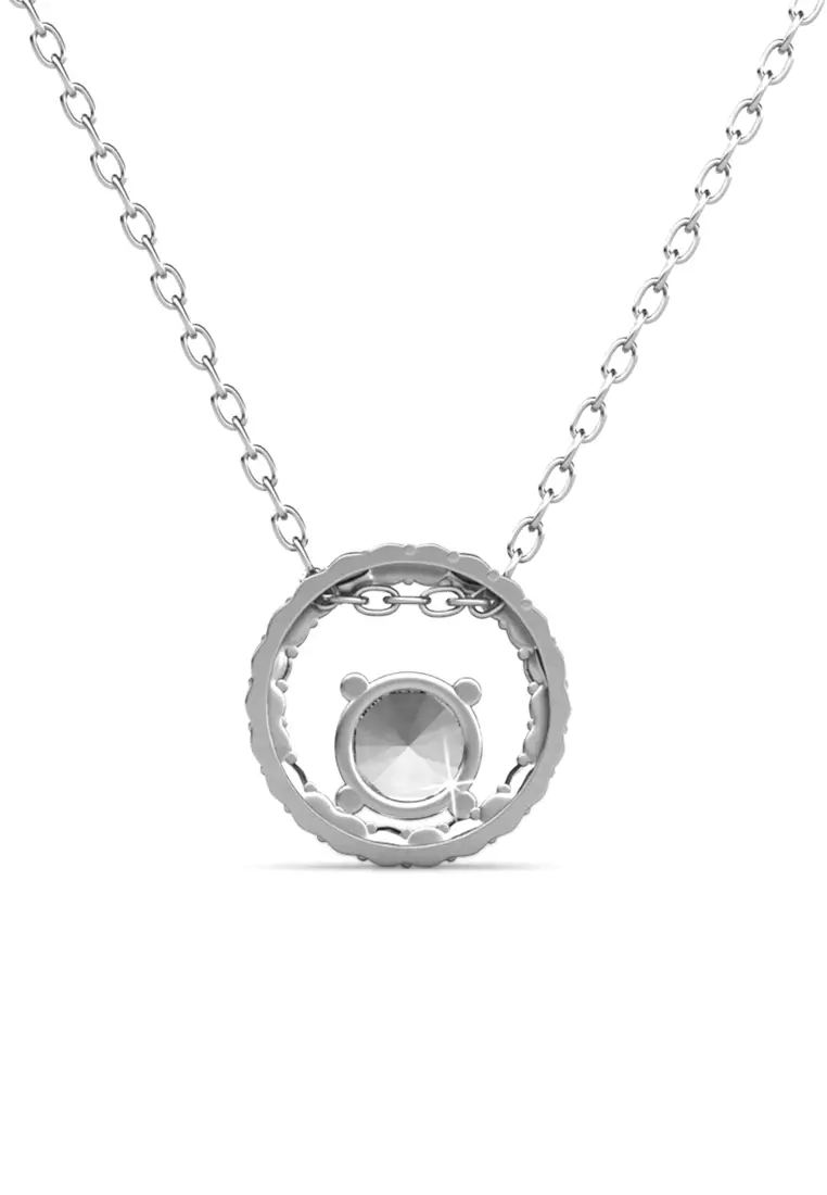 Desiree Pendant WG - Kalung Crystal by Her Jewellery
