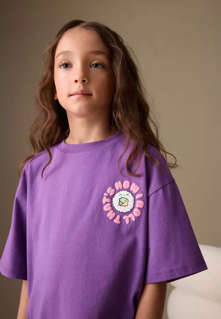 Oversized Graphic Print T-Shirt