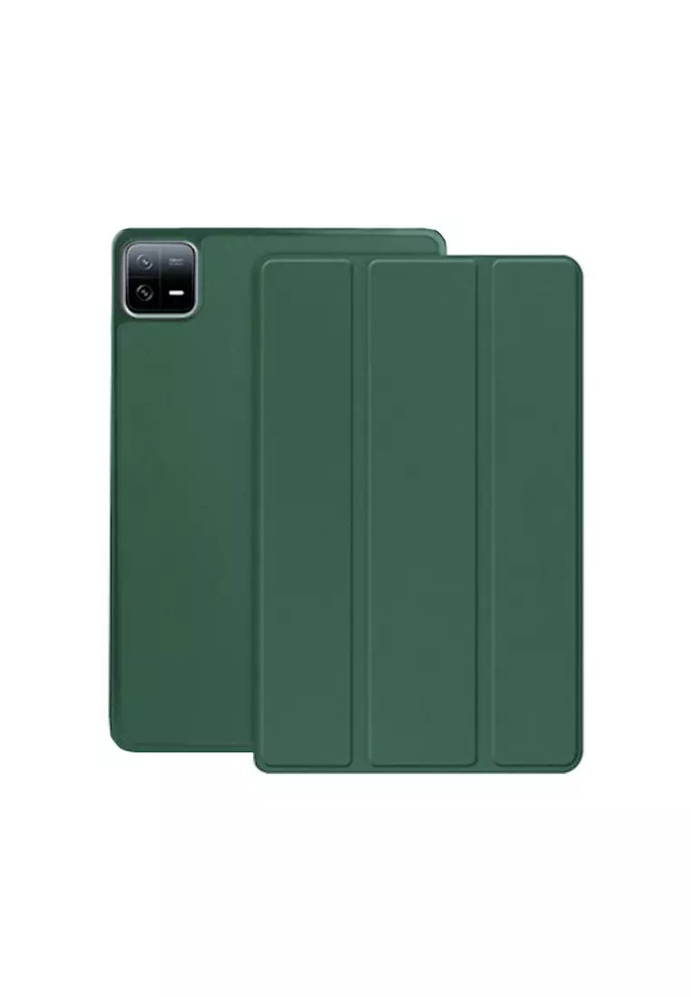 Buy MobileHub Xiaomi Pad 6 Smart Case Cover with Pen Holder (Green) Mipad 6  2024 Online