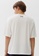 FILA white Men's FILA Logo Dropped Shoulders Cotton T-Shirt 0E480AA10DC6E3GS_2