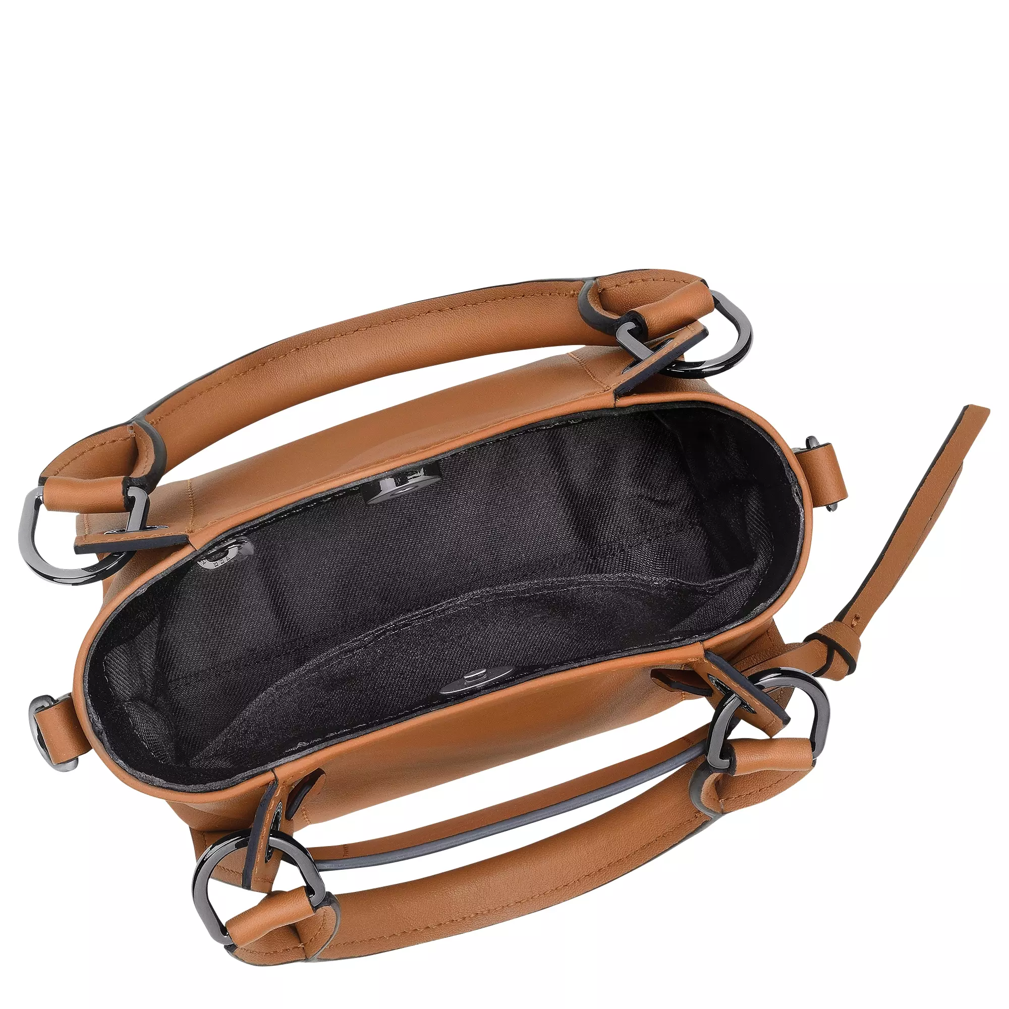 Longchamp 3D XS Handbag in Leather - Brown Natural