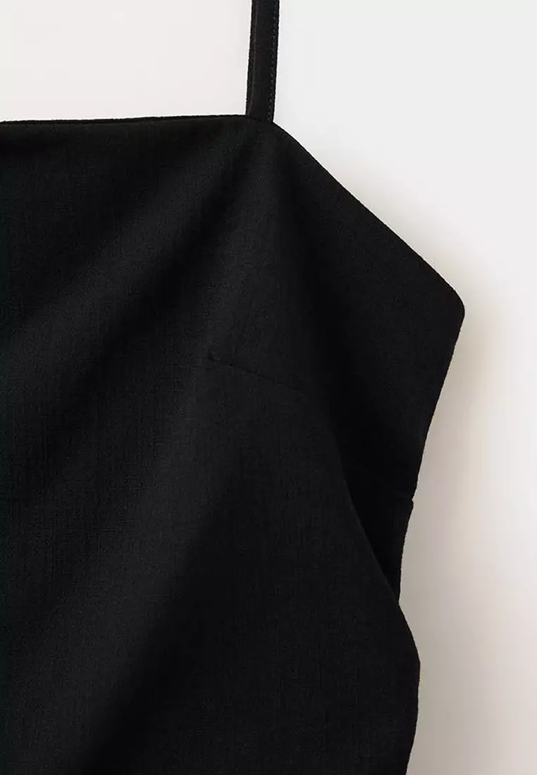 Draped Strap Top