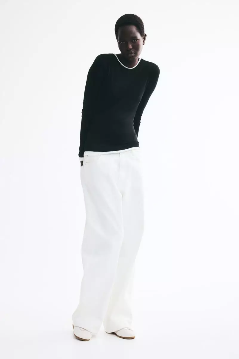 Layered-look top