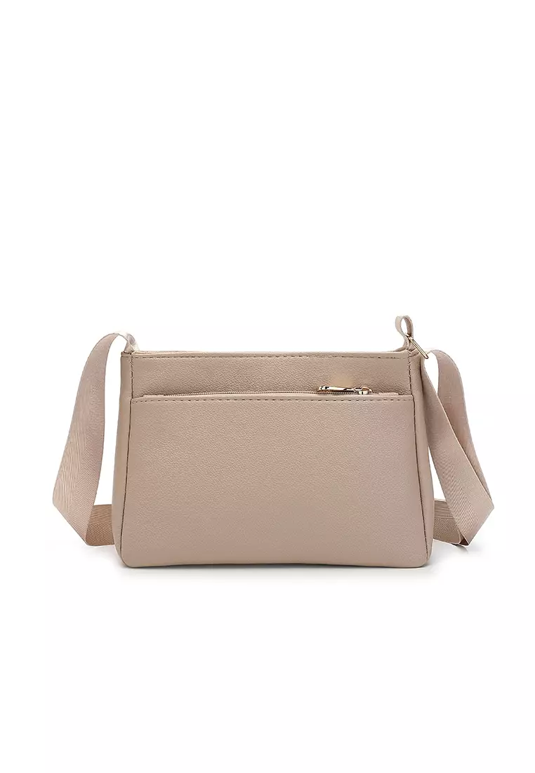 Women's Sling Bag / Crossbody Bag - Sand