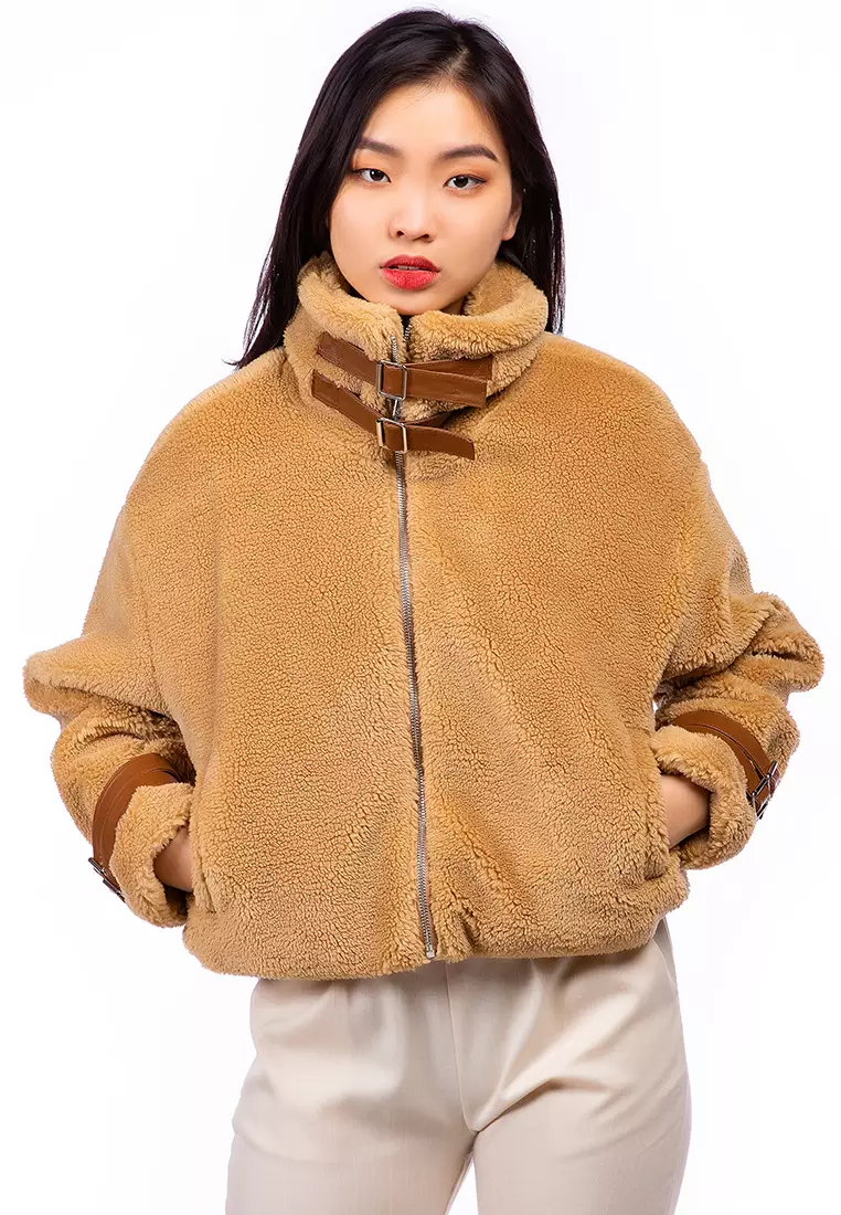 Cheap store teddy jacket
