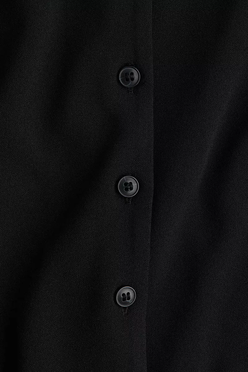 Button-front top