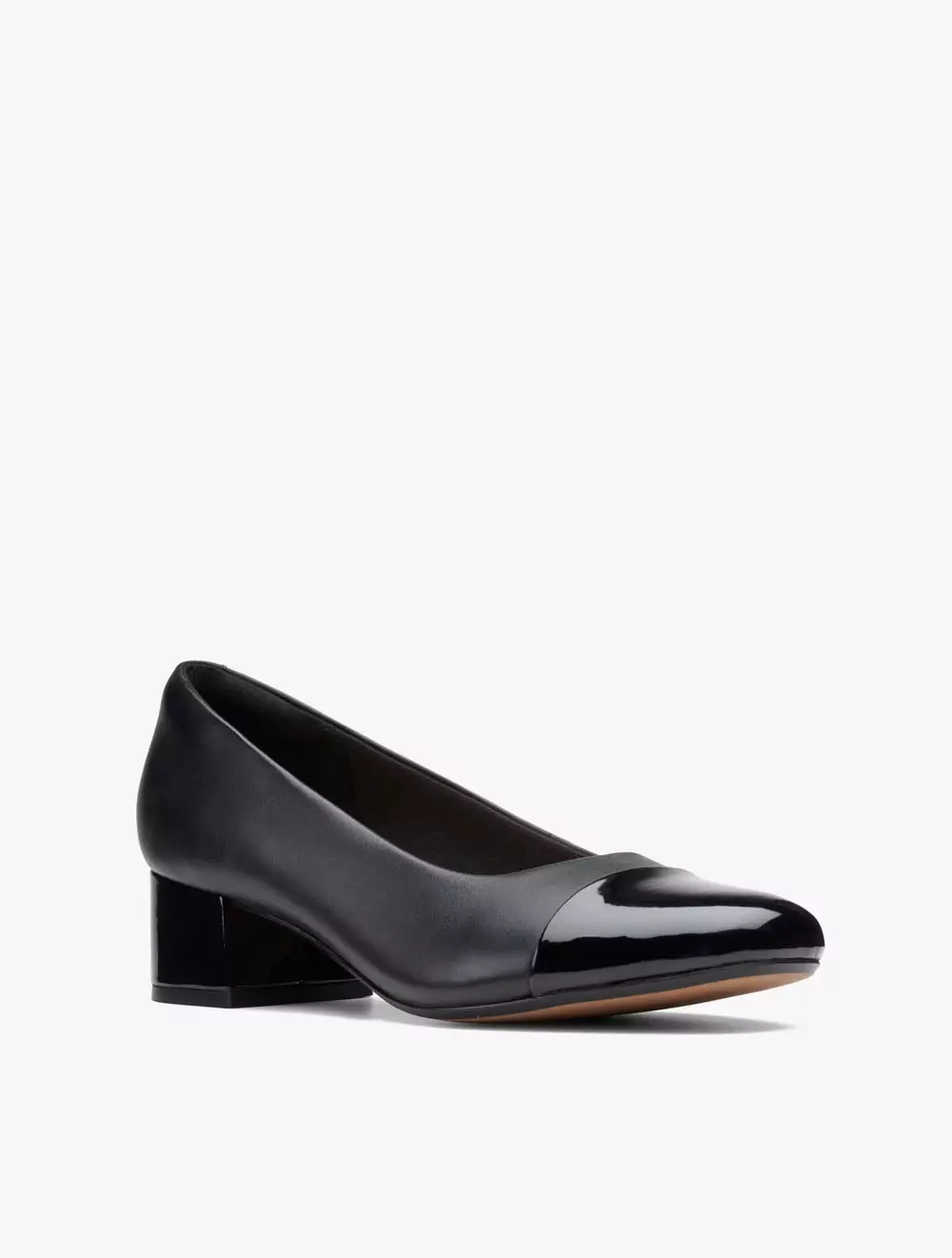 Clarks Marilyn Sara Women's Heels- Black Combi - Black