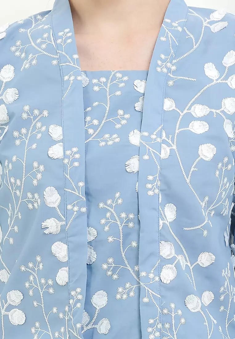 Kebaya Fashion Regular 7/8-length Sleeves