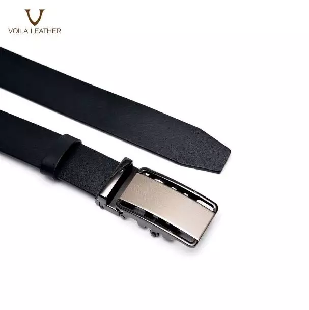 Genuine Leather Men’s Belt Voila Evans Black