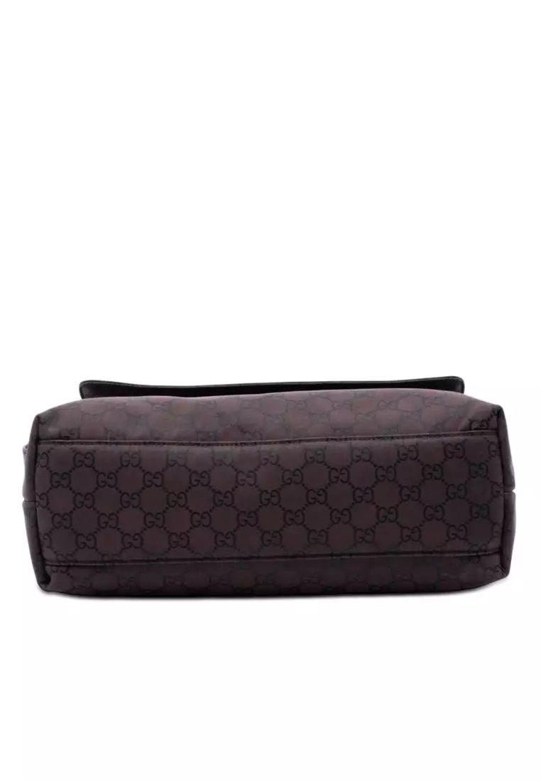 Pre-Loved Gucci Gg Nylon Crossbody