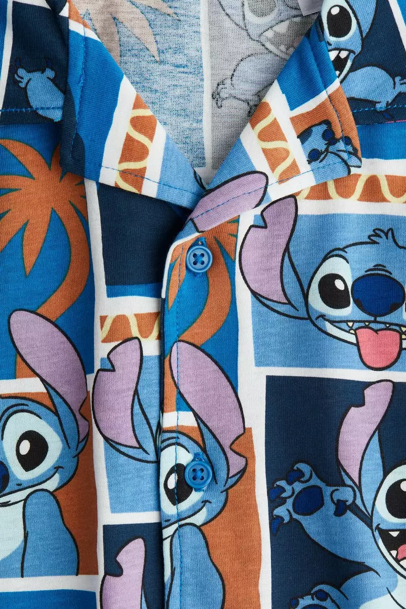 Printed resort shirt