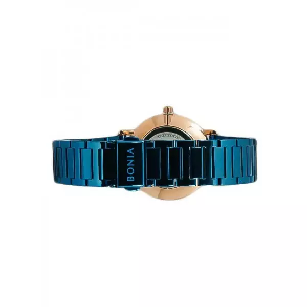Bonia BNR168-1582 Biru Ring Rosegold